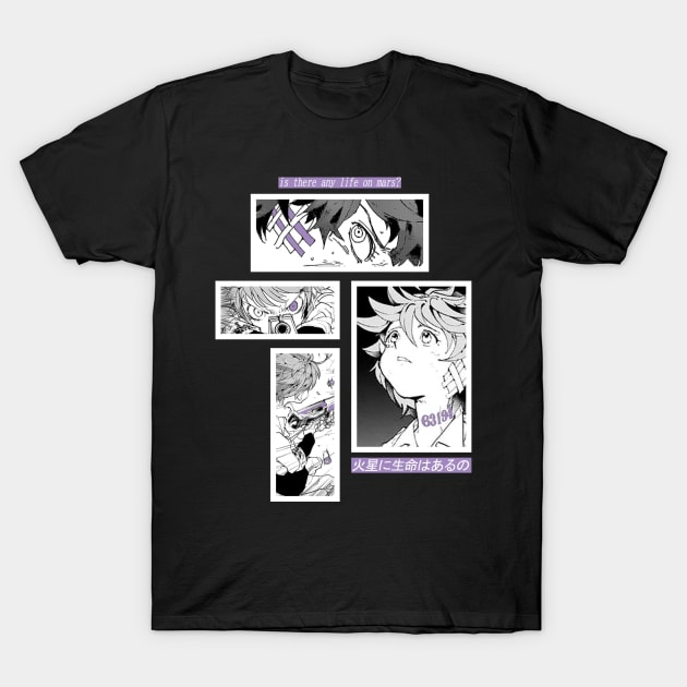 Promised Neverland ''MARS'' V1 T-Shirt by riventis66